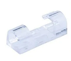 40Pcs Transparent Self-Adhesive Cable Clips & Wire Organizer – Strong Sticky Desktop Cable Holder for USB, Charging, Data, LAN & Earphone Wires (2 Packet)